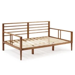 Mid Century Modern Solid Wood Spindle Daybed - Saracina Home 18 Mid Century Modern Solid Wood Spindle Daybed - Saracina Home -Cozy Living Sales Store GUEST 4d9cbe1b 792d 47b1 a684 be0072f8c61e
