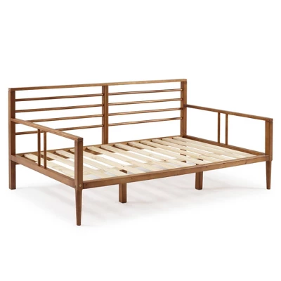 Mid Century Modern Solid Wood Spindle Daybed - Saracina Home 8 Mid Century Modern Solid Wood Spindle Daybed - Saracina Home - Image 8