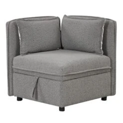 122.8" Minimalist Convertible Modular Sofa, Upholstered Sectional Sofa Couch With 5 Pillows-ModernLuxe 25 122.8" Minimalist Convertible Modular Sofa, Upholstered Sectional Sofa Couch With 5 Pillows-ModernLuxe -Cozy Living Sales Store GUEST 4f5df18d 3a41 40e4 ab5d d5cf1bbfde15