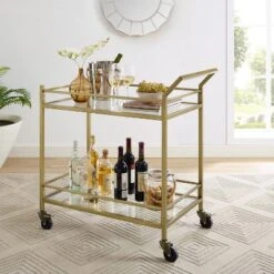 Aimee Bar Cart - Crosley 12 Aimee Bar Cart - Crosley -Cozy Living Sales Store GUEST 500213e0 00e0 4f78 ae76 0ed8bcb7417e