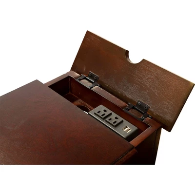 Gantzer 1 Drawer Side Table With USB Ports - HOMES: Inside + Out 6 Gantzer 1 Drawer Side Table With USB Ports - HOMES: Inside + Out - Image 6