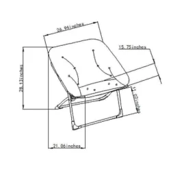 Folding Dish Kids’ Chair - Pillowfort™ 12 Folding Dish Kids’ Chair - Pillowfort™ -Cozy Living Sales Store GUEST 53cafdeb cd12 4604 8d7b b3a6678386a0