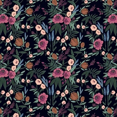 Geller Modern Counter Height Barstool In Botanical Grant Floral Ink - Threshold™ 5 Geller Modern Counter Height Barstool In Botanical Grant Floral Ink - Threshold™ - Image 5