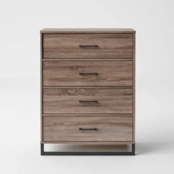 Mixed Material 4 Drawer Dresser - Room Essentials™ -Cozy Living Sales Store GUEST 5ae3294d 7b1e 49a6 9199 9fb307d27836