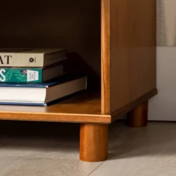 Set Of 2 Katie Transitional Tray Top 1 Drawer Solid Wood Nightstands Caramel - Saracina Home 13 Set Of 2 Katie Transitional Tray Top 1 Drawer Solid Wood Nightstands Caramel - Saracina Home -Cozy Living Sales Store GUEST 5f31facb f1d6 47eb 8183 c3bd65f1f462