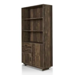 69.8" Tappan Bookcase With Cabinet Reclaimed Oak - HOMES: Inside + Out 9 69.8" Tappan Bookcase With Cabinet Reclaimed Oak - HOMES: Inside + Out -Cozy Living Sales Store GUEST 6126529a 5085 49be aa77 9ed263a2e1ad