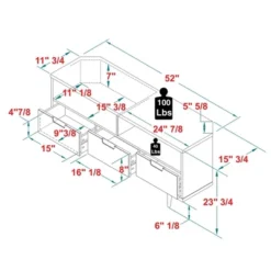 Cara Mid-Century Modern 3 Drawer Corner TV Stand For TVs Up To 58" - Saracina Home 28 Cara Mid-Century Modern 3 Drawer Corner TV Stand For TVs Up To 58" - Saracina Home -Cozy Living Sales Store GUEST 63003f1f 44d7 4165 9d1a 122bd84a0d5d