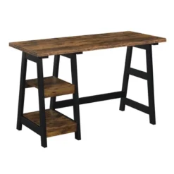 Designs2Go Trestle Desk With Shelves - Breighton Home 30 Designs2Go Trestle Desk With Shelves - Breighton Home -Cozy Living Sales Store GUEST 63e3a54d 0d29 4709 87d7 2c9754419ab8