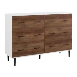 Higgins Modern Horizontal 6 Drawer Dresser - Saracina Home -Cozy Living Sales Store GUEST 682ea496 494d 46a5 a944 6cab25f66f5f