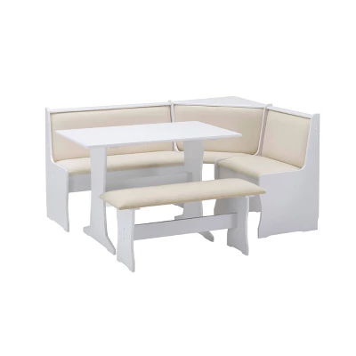 Penrose Storage Nook Dining Set - Linon 2 Penrose Storage Nook Dining Set - Linon - Image 2