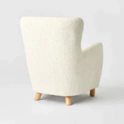 Kessler Wingback Faux Sherling Accent Chair Cream - Threshold™ Designed With Studio McGee 9 Kessler Wingback Faux Sherling Accent Chair Cream - Threshold™ Designed With Studio McGee -Cozy Living Sales Store GUEST 68e4f7d2 06d7 4346 a79c 29467f3335bf