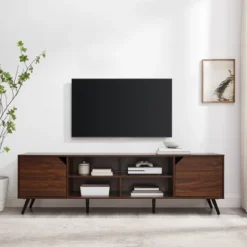 Mid-Century Modern Wide Storage TV Stand For TVs Up To 80" - Saracina Home 12 Mid-Century Modern Wide Storage TV Stand For TVs Up To 80" - Saracina Home -Cozy Living Sales Store GUEST 6f499918 edba 4a35 8b0f 8398f4abe3f3