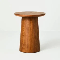 Round Wood Pedestal Accent Side Table - Hearth & Hand™ With Magnolia 13 Round Wood Pedestal Accent Side Table - Hearth & Hand™ With Magnolia -Cozy Living Sales Store GUEST 6f4c069f c2f0 4139 90f4 d2903dac3dc4