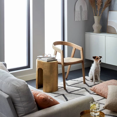 Lana Curved Back Dining Chair - Threshold™ 4 Lana Curved Back Dining Chair - Threshold™ - Image 4