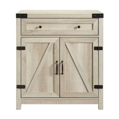 Clarabelle Rustic Farmhouse Barn Door Accent Cabinet - Saracina Home 13 Clarabelle Rustic Farmhouse Barn Door Accent Cabinet - Saracina Home - Image 13