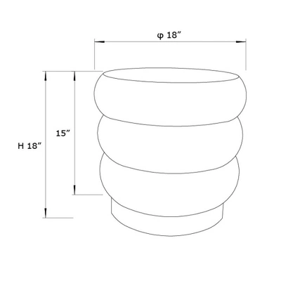 Clarkdale Channel Tufted Ottoman With Wood Base - Threshold™ Designed With Studio McGee 5 Clarkdale Channel Tufted Ottoman With Wood Base - Threshold™ Designed With Studio McGee - Image 5