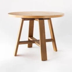 42" Linden Round Wood Dining Table - Threshold™ Designed With Studio McGee 13 42" Linden Round Wood Dining Table - Threshold™ Designed With Studio McGee -Cozy Living Sales Store GUEST 76f39d84 a190 4b52 8dd9 493baf78d72a