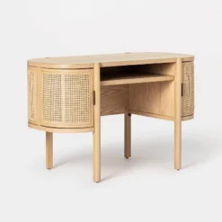 Portola Hills Caned Desk - Threshold™ Designed With Studio McGee 20 Portola Hills Caned Desk - Threshold™ Designed With Studio McGee -Cozy Living Sales Store GUEST 77c2ae13 4eec 409e 88c2 ef27cfa043aa