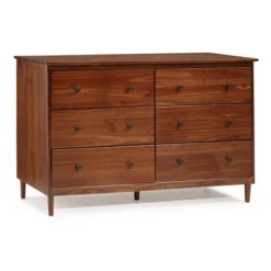 Stiva Classic Mid-Century Modern Horizontal 6 Drawer Dresser - Saracina Home 37 Stiva Classic Mid-Century Modern Horizontal 6 Drawer Dresser - Saracina Home -Cozy Living Sales Store GUEST 78791d89 6431 4350 b98b c4637b18a0d0