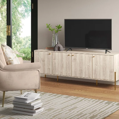 60" Elowen 4 Door TV Stand For TVs Up To 60" - Threshold™ 1 60" Elowen 4 Door TV Stand For TVs Up To 60" - Threshold™