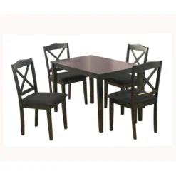 5pc Mason Rectangular Crossback Dining Set - Buylateral 9 5pc Mason Rectangular Crossback Dining Set - Buylateral -Cozy Living Sales Store GUEST 7aaf9237 c1f0 4b64 a049 56c6a7220128