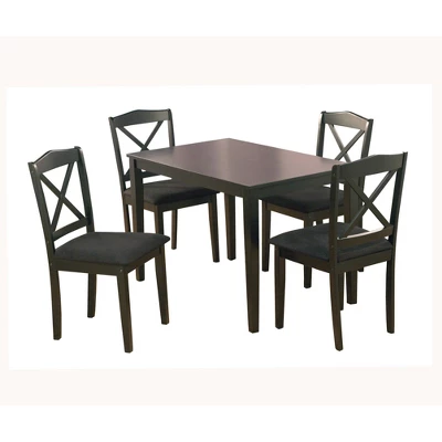 5pc Mason Rectangular Crossback Dining Set - Buylateral 4 5pc Mason Rectangular Crossback Dining Set - Buylateral - Image 4