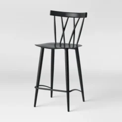 Set Of 2 Becket Metal X Back Counter Height Barstool Black - Threshold™ 7 Set Of 2 Becket Metal X Back Counter Height Barstool Black - Threshold™ -Cozy Living Sales Store GUEST 7ab60607 4e5e 4b03 a2af 7cf9061779fb