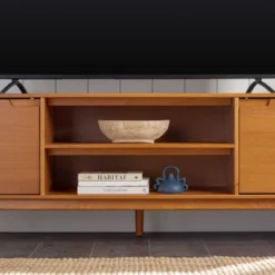 Solid Wood Mid-Century Modern TV Stand For TVs Up To 80" - Saracina Home 27 Solid Wood Mid-Century Modern TV Stand For TVs Up To 80" - Saracina Home -Cozy Living Sales Store GUEST 7b8f78dc b7ab 4f0a bbb2 79db23e31b3a