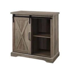 Tertia Industrial Accent Cabinet With Sliding X Barn Door - Saracina Home 18 Tertia Industrial Accent Cabinet With Sliding X Barn Door - Saracina Home -Cozy Living Sales Store GUEST 7ca69992 c28a 45bf a7c3 667e48d44a88