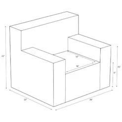 Modern Kids’ Chair - Pillowfort™ 15 Modern Kids’ Chair - Pillowfort™ -Cozy Living Sales Store GUEST 7e5d5e59 dbaa 4703 b8f2 fd7c1c9a2624