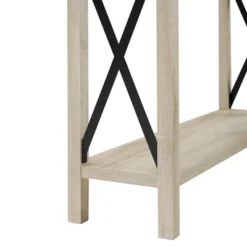 Sophie Rustic Industrial X Frame Entry Table - Saracina Home 16 Sophie Rustic Industrial X Frame Entry Table - Saracina Home -Cozy Living Sales Store GUEST 7f83d8b4 8366 4fb8 a1f3 098e9e0b7d17