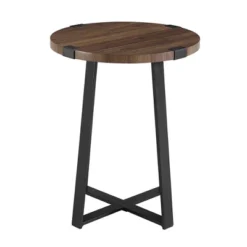 Wrightson Urban Industrial Faux Wrap Leg Round Side Table - Saracina Home 14 Wrightson Urban Industrial Faux Wrap Leg Round Side Table - Saracina Home -Cozy Living Sales Store GUEST 84399111 cd74 49b4 9bbc 69a1b7d809fe