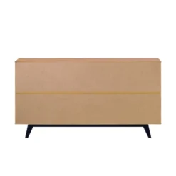 Modern 6 Drawer Double Dresser With Long Handles - Saracina Home -Cozy Living Sales Store GUEST 8538209f 7d4a 4d01 85be 8a992c084868