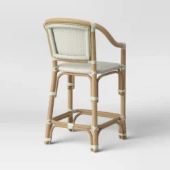 Parksley Rattan And Woven Counter Height Barstool White - Threshold™ 6 Parksley Rattan And Woven Counter Height Barstool White - Threshold™ -Cozy Living Sales Store GUEST 85a3cbc1 515c 4385 be24 e88f92678a50