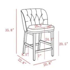 Winfall Tufted Barrel Counter Height Barstool Linen - Threshold™ 11 Winfall Tufted Barrel Counter Height Barstool Linen - Threshold™ -Cozy Living Sales Store GUEST 862591f2 c5d6 4cbd b107 373f25260e5a