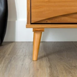 Mid-Century Modern Contoured 5 Drawer Chest Of Drawers - Saracina Home -Cozy Living Sales Store GUEST 88e43b7b ee52 4f3b 8d17 069d4af49b5d