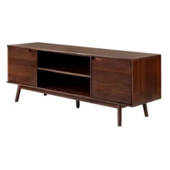 Solid Wood Mid-Century Modern TV Stand For TVs Up To 80" - Saracina Home 35 Solid Wood Mid-Century Modern TV Stand For TVs Up To 80" - Saracina Home -Cozy Living Sales Store GUEST 8e79d6b8 8dd2 4a61 a818 5cca332ec6d2