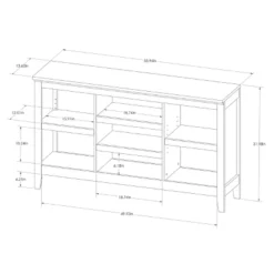 32" Carson Horizontal Bookcase With Adjustable Shelves - Threshold 11 32" Carson Horizontal Bookcase With Adjustable Shelves - Threshold -Cozy Living Sales Store GUEST 8ed9f35d 4de6 4ad0 bc2b cfd89c35e08c