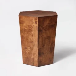 Ogden Burled Wood Accent Table - Threshold™ Designed With Studio McGee 15 Ogden Burled Wood Accent Table - Threshold™ Designed With Studio McGee -Cozy Living Sales Store GUEST 8fa15145 93ae 43f4 9af7 b064f9a32d65