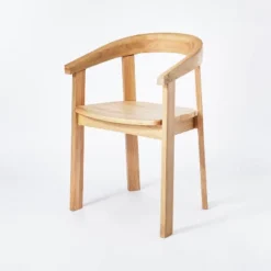 Terra Solid Wood Curved Back Dining Chair - Threshold™ Designed With Studio McGee 15 Terra Solid Wood Curved Back Dining Chair - Threshold™ Designed With Studio McGee -Cozy Living Sales Store GUEST 9247e68d 2d42 4de0 acf8 805ddf967c24