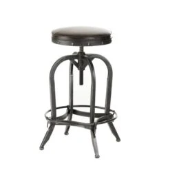 27.5" Gunner Swivel Barstool - Christopher Knight Home -Cozy Living Sales Store GUEST 937dfb97 04f9 4837 8ee9 08ee1aeac2ec