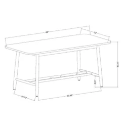 Shaker Dining Table - Natural - Hearth & Hand™ With Magnolia 7 Shaker Dining Table - Natural - Hearth & Hand™ With Magnolia -Cozy Living Sales Store GUEST 9464db63 6fbb 4d64 91f7 7d79e13f5a9e
