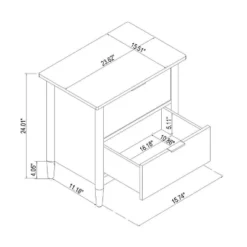 2-Drawer Wood Nightstand - Hearth & Hand™ With Magnolia 14 2-Drawer Wood Nightstand - Hearth & Hand™ With Magnolia -Cozy Living Sales Store GUEST 971ccb20 a9d4 45f7 ad1f 49bb4a97cfa2