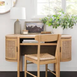 Logan Wood Dining Chair With Woven Seat - Threshold™ Designed With Studio McGee 17 Logan Wood Dining Chair With Woven Seat - Threshold™ Designed With Studio McGee -Cozy Living Sales Store GUEST 9976a675 ca2f 41a0 a6ef 4a5d3b594485