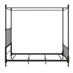 Emilia Metal Canopy Bed - Room & Joy -Cozy Living Sales Store GUEST 9ab4b191 9351 4c6f bb74 d20bb5d0962c
