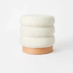 Clarkdale Channel Tufted Ottoman With Wood Base - Threshold™ Designed With Studio McGee 14 Clarkdale Channel Tufted Ottoman With Wood Base - Threshold™ Designed With Studio McGee -Cozy Living Sales Store GUEST 9e78f4ea 34e1 4b4c 8927 610a96c011f0