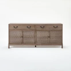 Brandeis Woven TV Stand For TVs Up To 60" Brown - Threshold™ Designed With Studio McGee 8 Brandeis Woven TV Stand For TVs Up To 60" Brown - Threshold™ Designed With Studio McGee -Cozy Living Sales Store GUEST a017dd9d 7b1a 43ba 980c 719aa9600d75