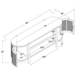 Portola Hills Caned Door TV Stand For TVs Up To 60" - Threshold™ Designed With Studio McGee 22 Portola Hills Caned Door TV Stand For TVs Up To 60" - Threshold™ Designed With Studio McGee -Cozy Living Sales Store GUEST a0956830 d71f 43eb 95fa 09eff023a340