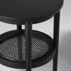 Wood & Cane Round Accent Side Table - Hearth & Hand™ With Magnolia 14 Wood & Cane Round Accent Side Table - Hearth & Hand™ With Magnolia -Cozy Living Sales Store GUEST a287ad8b 1eca 4b89 bea4 098554898f62