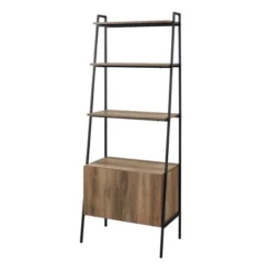 72" Open Shelf And Closed Storage Cabinet Ladder Bookcase - Saracina Home 20 72" Open Shelf And Closed Storage Cabinet Ladder Bookcase - Saracina Home -Cozy Living Sales Store GUEST a549211b d335 42ba adc5 7d826ec271f5